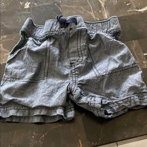 Baby jean like shorts